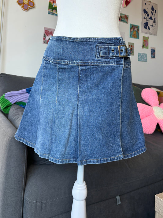 Mini jupe denim années 2000 - Bon S