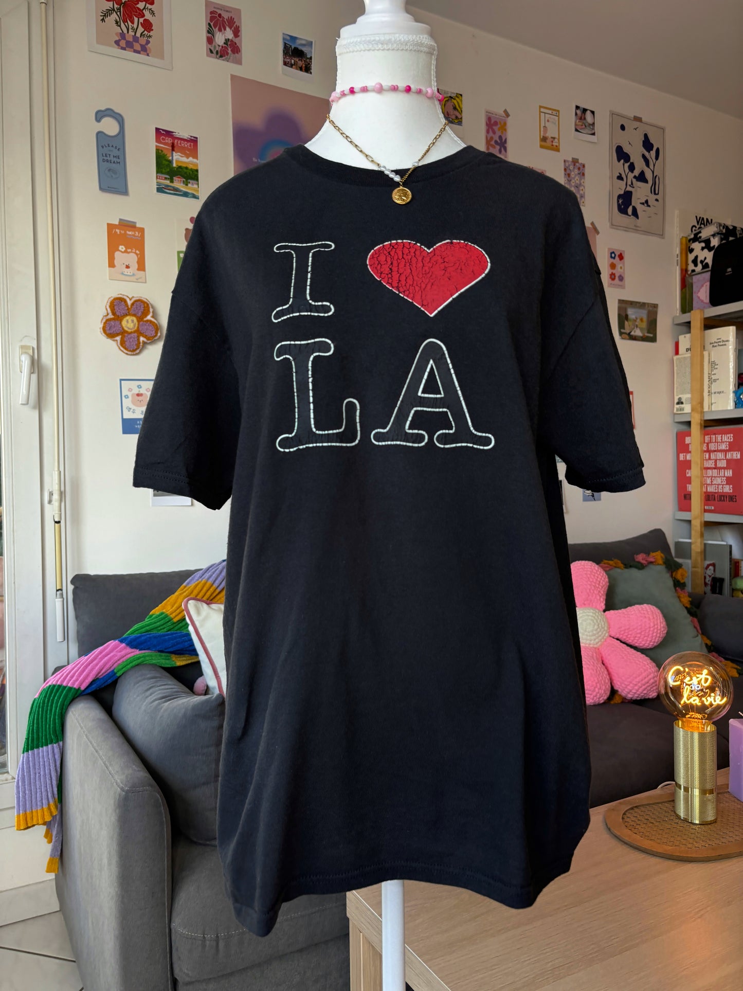 T-shirt "I love LA" - L