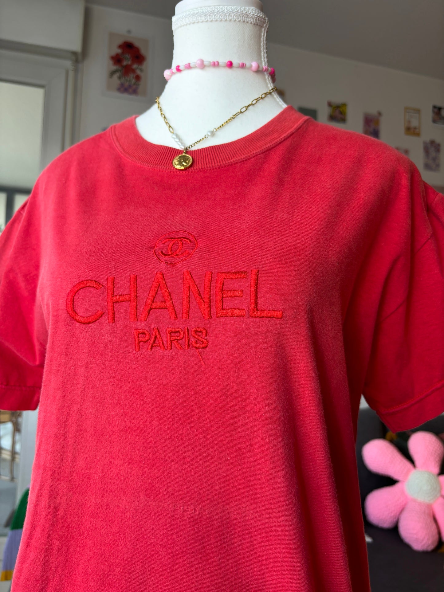 T-shirt bootleg "Chanel" 90's - M